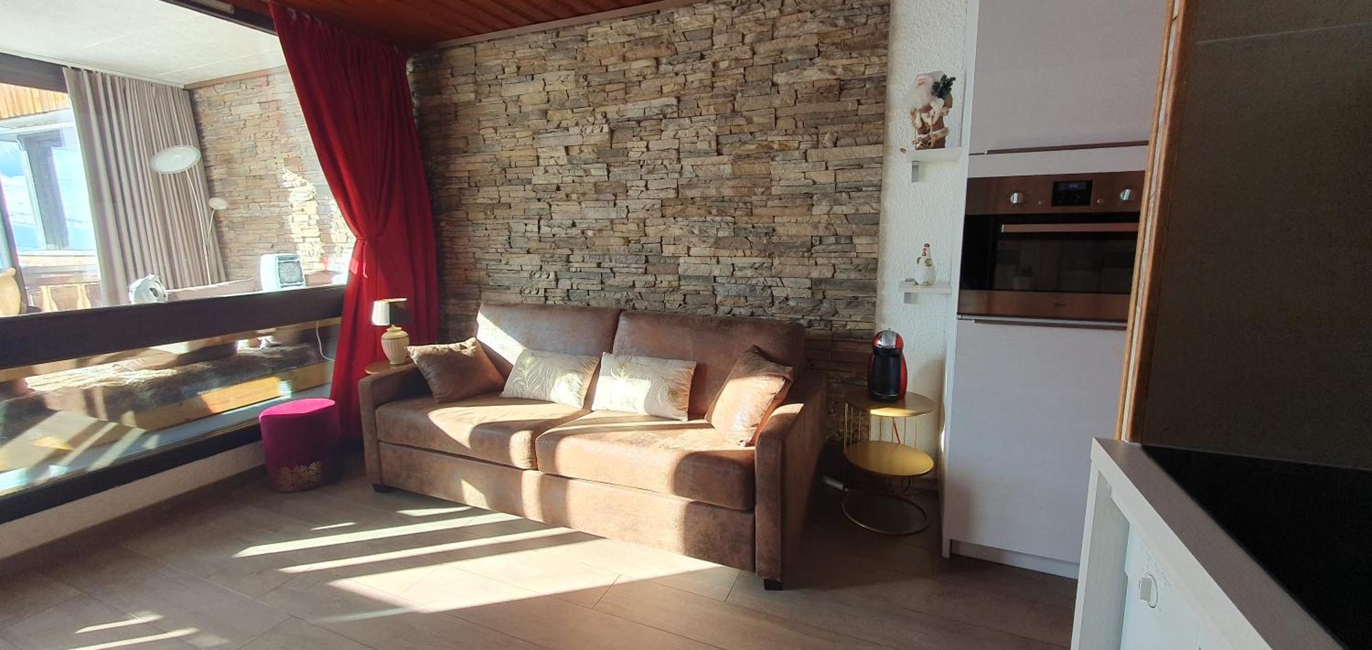 Le Serac W6 Appartement Avec Veranda En Angle Vue Panoramique Gerer Par Particulier Sur Place Val Thorens Kültér fotó