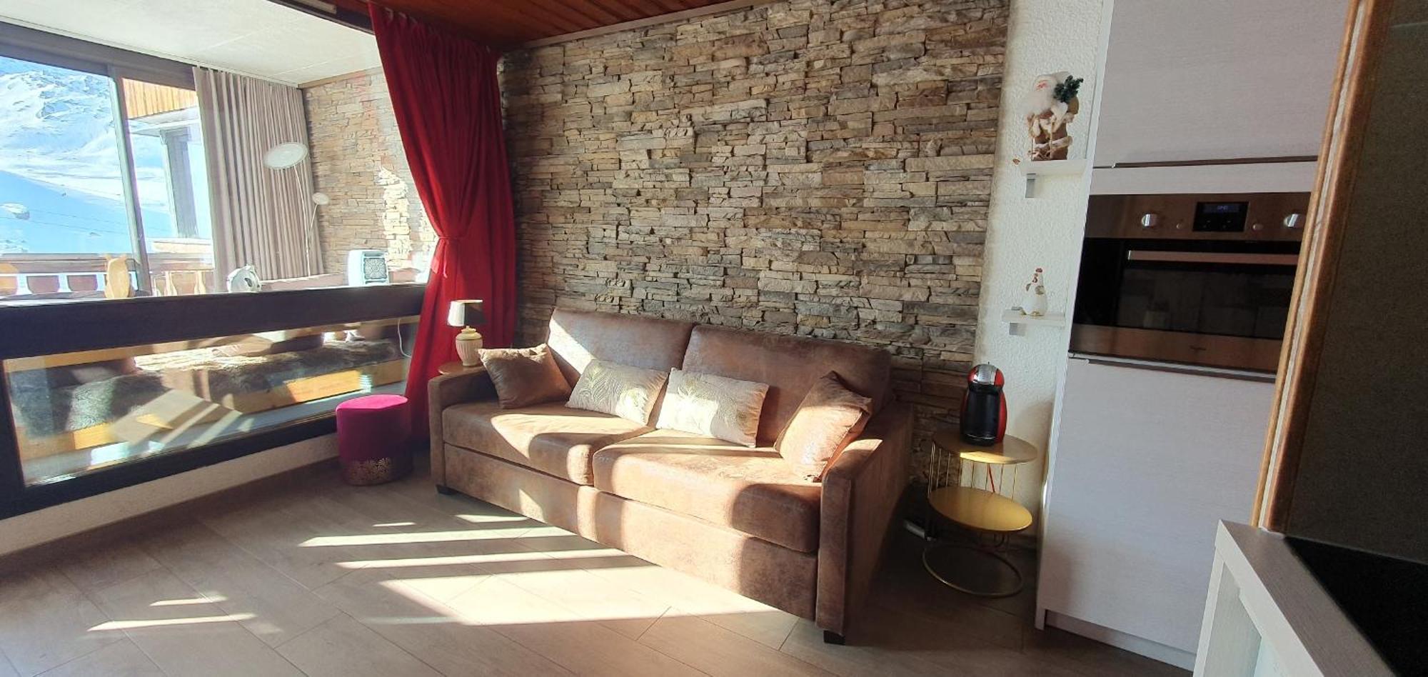 Le Serac W6 Appartement Avec Veranda En Angle Vue Panoramique Gerer Par Particulier Sur Place Val Thorens Kültér fotó