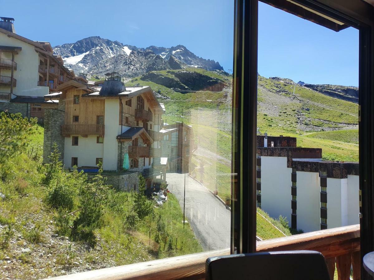 Le Serac W6 Appartement Avec Veranda En Angle Vue Panoramique Gerer Par Particulier Sur Place Val Thorens Kültér fotó